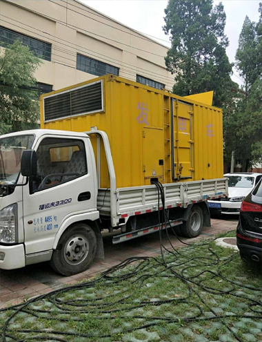 洛龙发电车出租-柴油发电机组排烟系统设计要求及其考虑因素